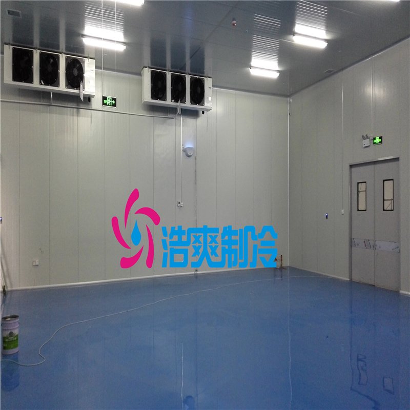 山东慧心医疗建设2~8℃温智能自动冷库项目工程案例