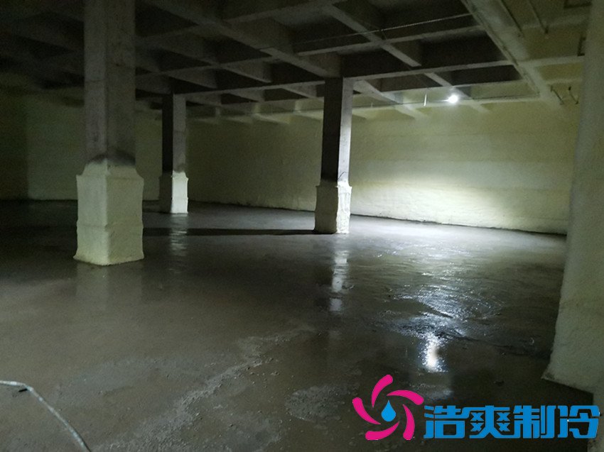农产品物流园萍乡11000㎡低温冷藏冷冻库新工程案例 施工图片