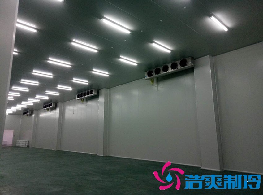 天津真功夫连锁餐饮建造7000m3冷藏、冷冻库新工程案例